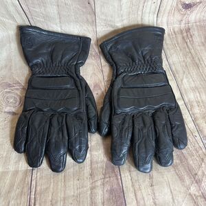 Marsee Motorcycle Gloves "Eagen" Unisex Black Sz Medium Outdoors Leather Classic